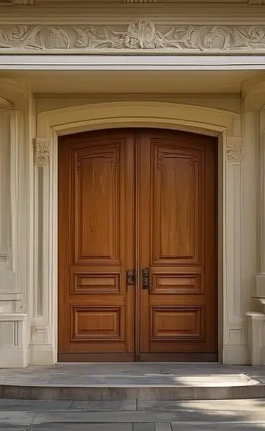 Puerta Doble de Eucalipto "Legado"