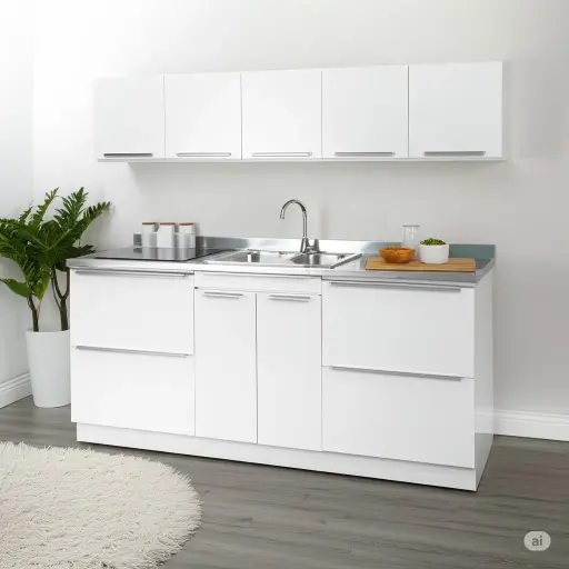 Combo de Cocina de Melamina "Metro"